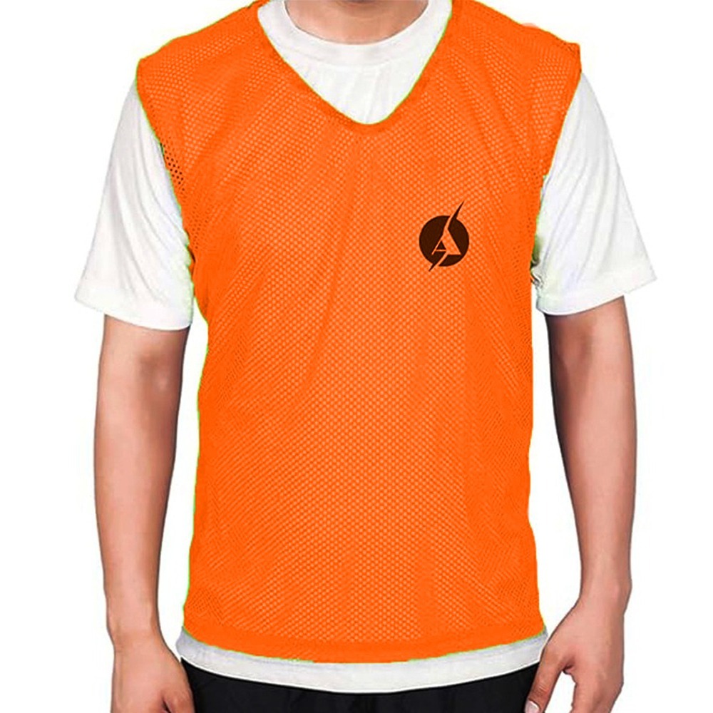 Sas Sports Training Bibs (Set Of 12) Orange L