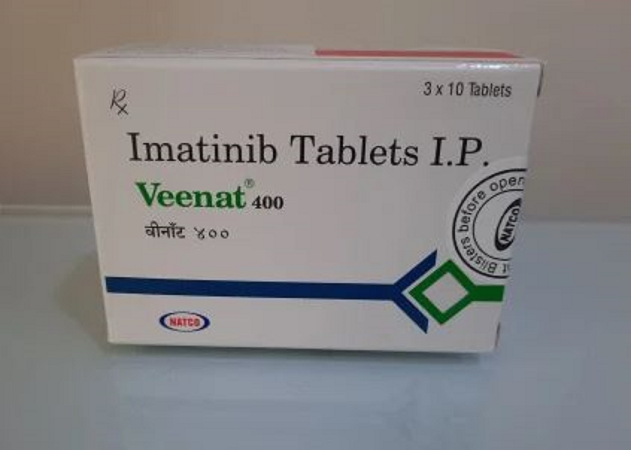 Veenat Imatinib Capsules - Imatinib Mesylate 100mg, Protein-tyrosine Kinase Inhibitor For Philadelphia Chromosome Positive Cml Treatment