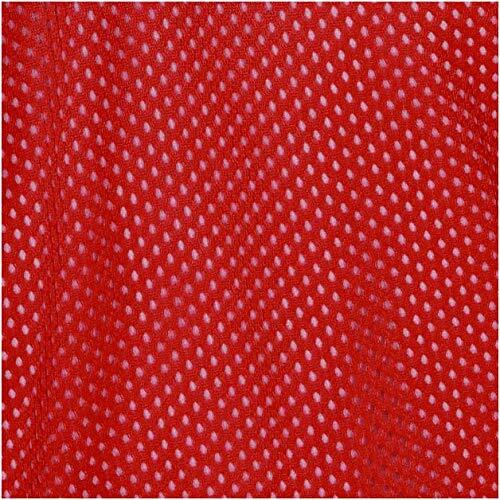 Sas Sports Training Bibs (Set Of 6) - Polyester Mesh Fabric 27 X 23 X 5 Cm Maroon Lightweight & Breathable Design Dustproof & Waterproof