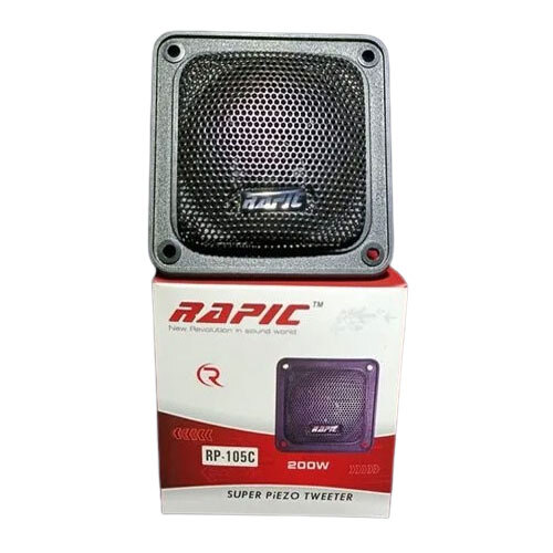 ब्लैक Rp105 पीजो ट्वीटर
