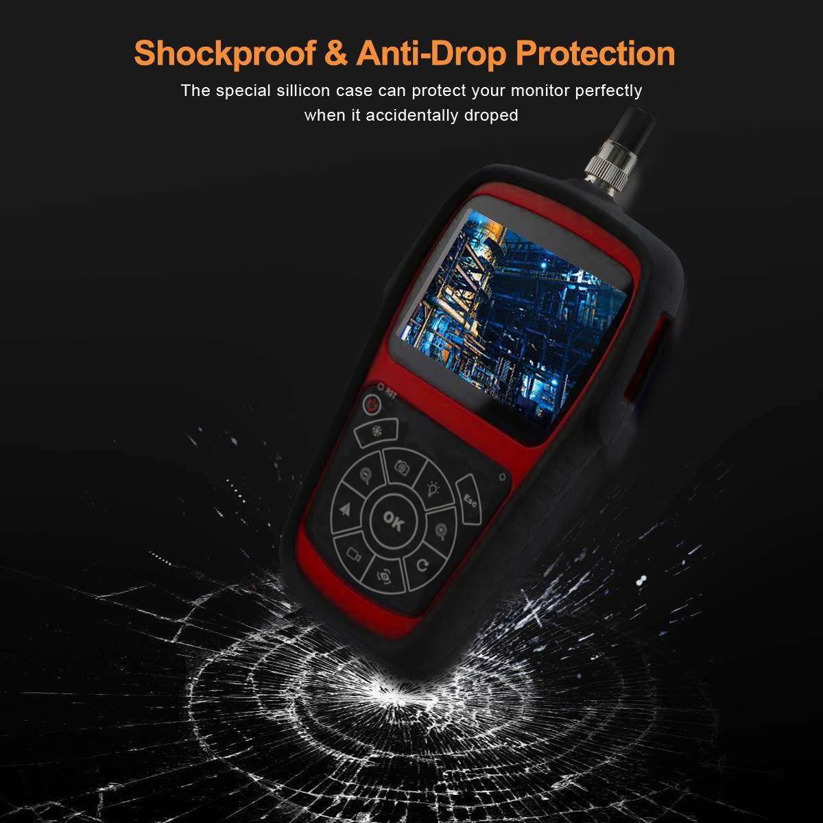 Red Or Customized Fhd Videoscope (Th500)