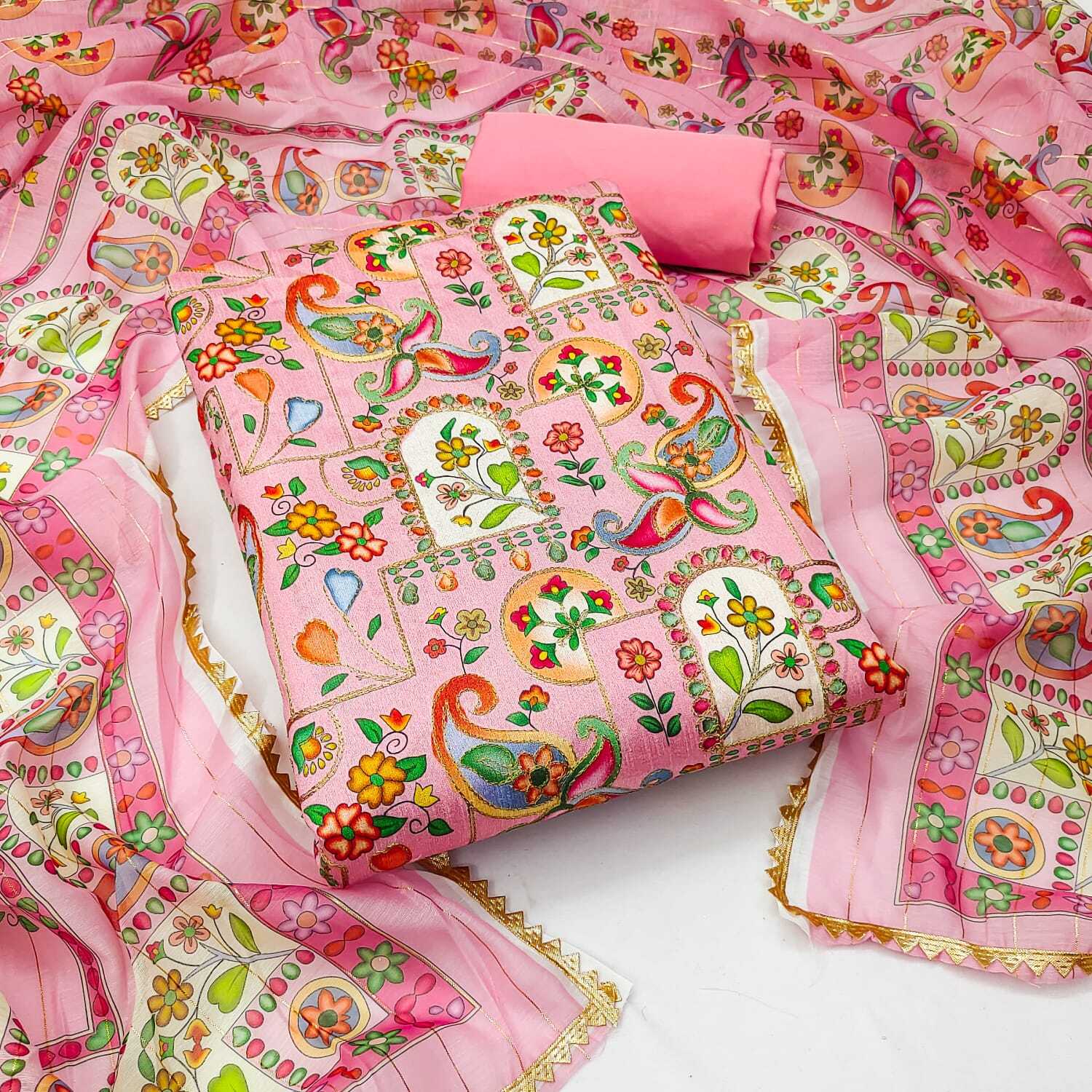 Dress Material - Color: Multicolor