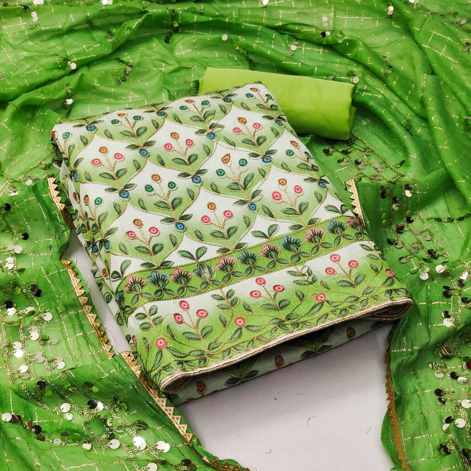 Dress Material - Premium Cotton Fabric, Soft Touch, Versatile For All Seasons, Ideal For Tailoring And Crafts