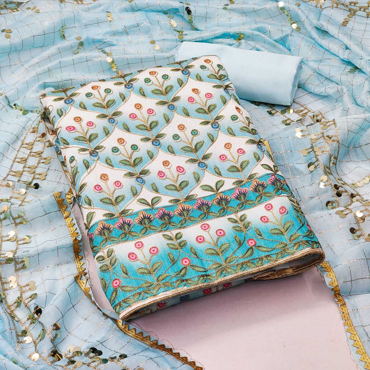 Dress Material - Premium Cotton Fabric, Soft Touch, Versatile For All Seasons, Ideal For Tailoring And Crafts