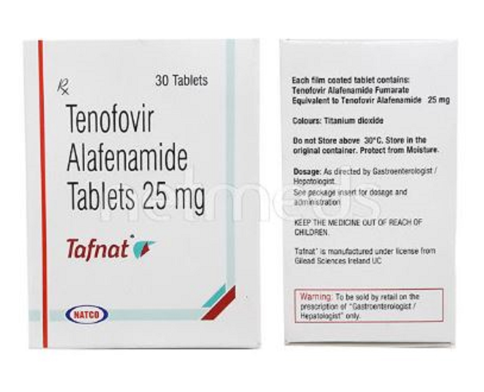 Tafnat Tenofovir Alafenamide Tablets