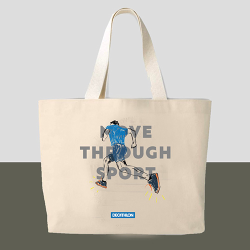 कैनवास टोट बैग - तनीषा ग्राफ़िक्स