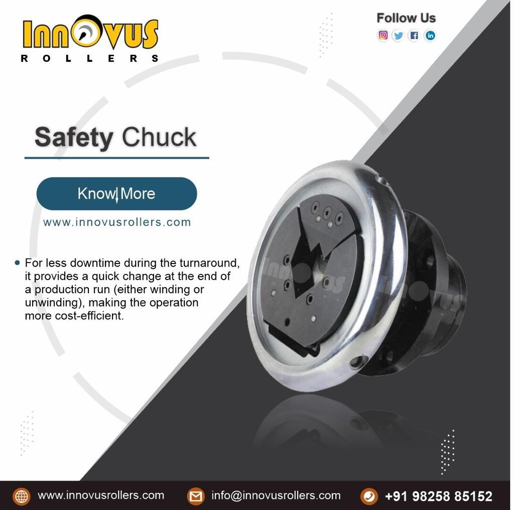 Silver Black Steel Safety Chuck