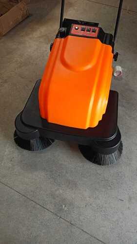 Battery Operated Walk Behind Sweeper - Capacity: 4000 M2H M3/Hr