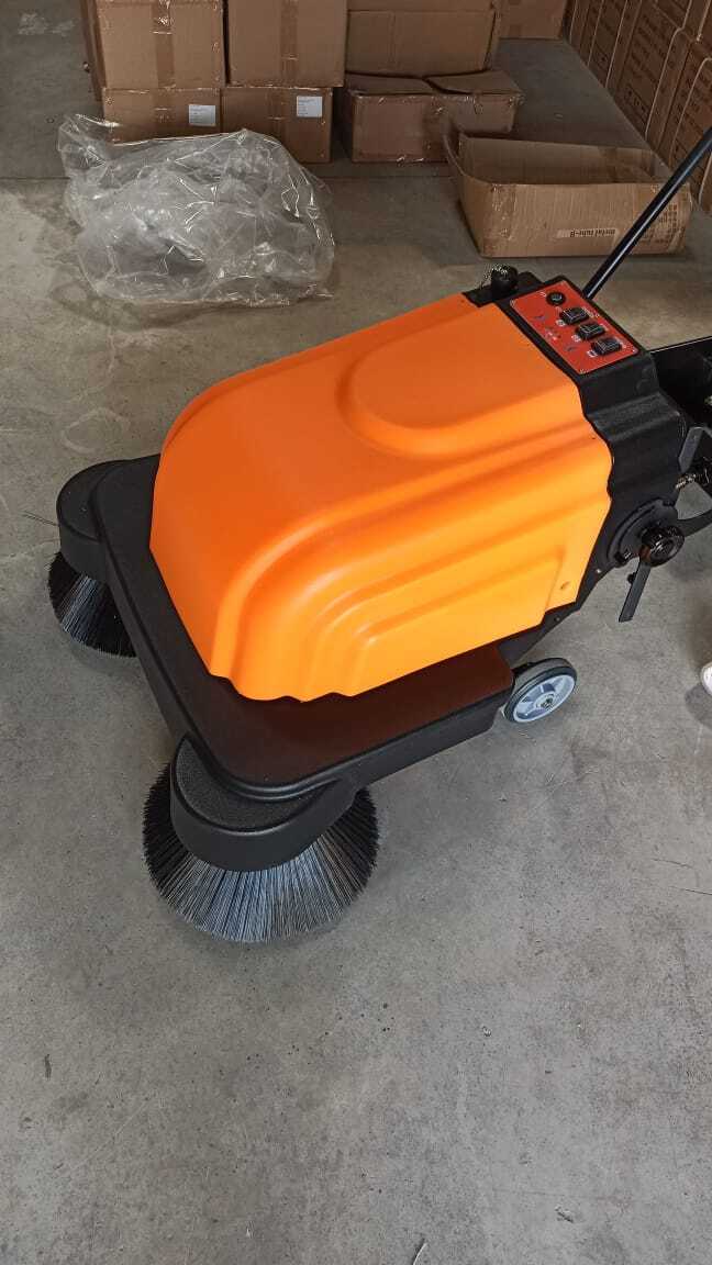 Battery Operated Walk Behind Sweeper - Capacity: 4000 M2h M3/hr