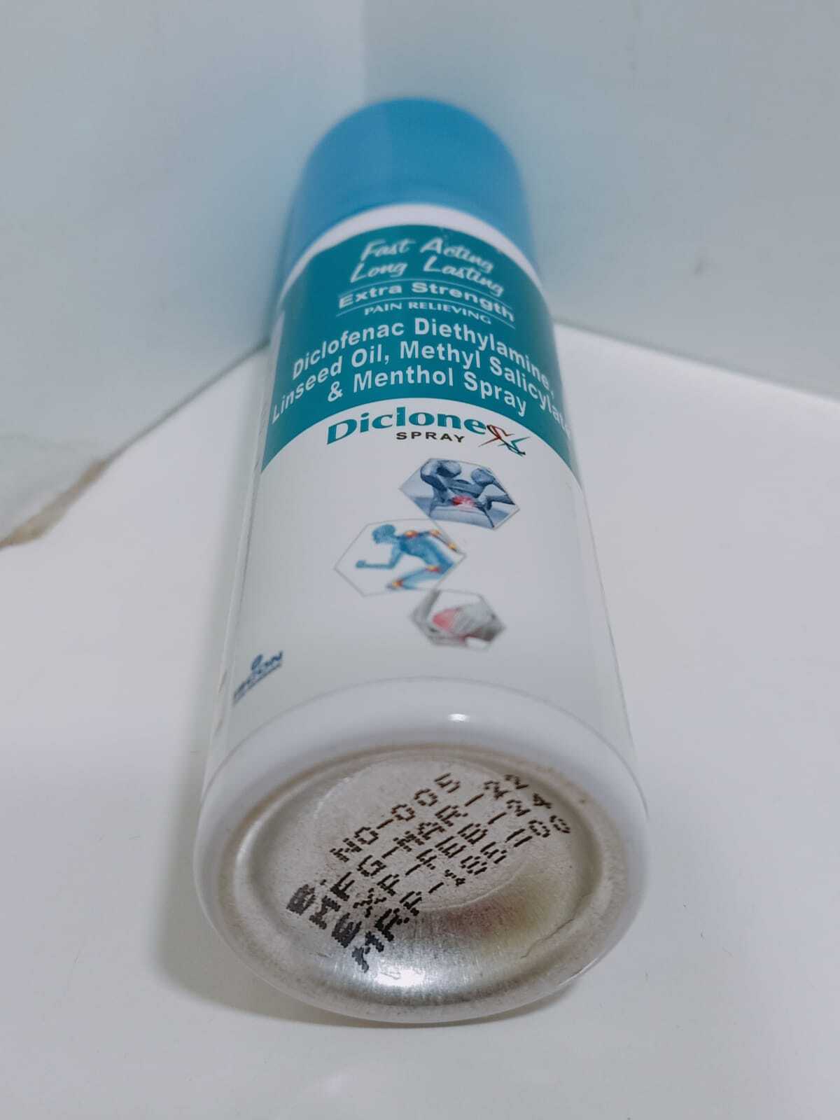 Diclonex Spray - Diclofenac Diethylamine 1.16%, Methylsalicylate 10%, Linseed Oil 3%, Menthol 5%, 50 Gram Bottle | Pcd Pharma Franchise, Third Party Manufacturing, Prescription Use