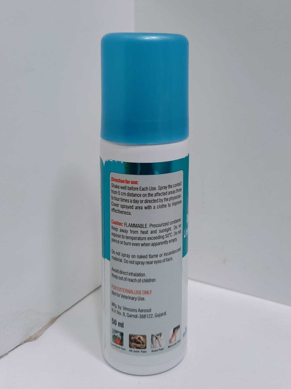 Diclonex Spray - Diclofenac Diethylamine 1.16%, Methylsalicylate 10%, Linseed Oil 3%, Menthol 5%, 50 Gram Bottle | Pcd Pharma Franchise, Third Party Manufacturing, Prescription Use