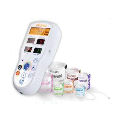Veterinary Bp Machine With Oscillometer Technology - Color: White