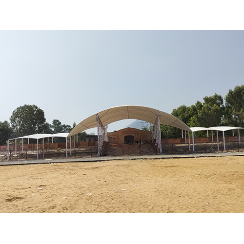 Big Tent Car Parking Tensile Structure - Color: As Per Availability