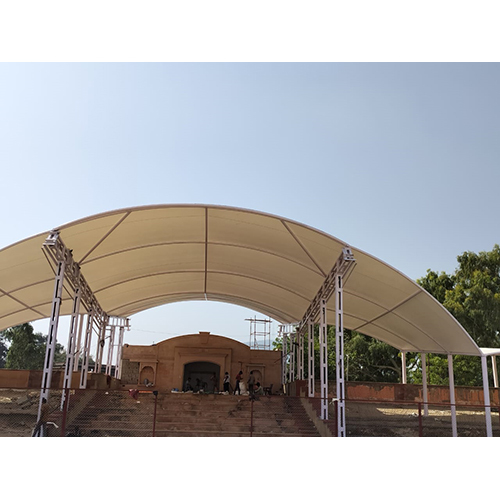 Big Tent Car Parking Tensile Structure - Color: As Per Availability