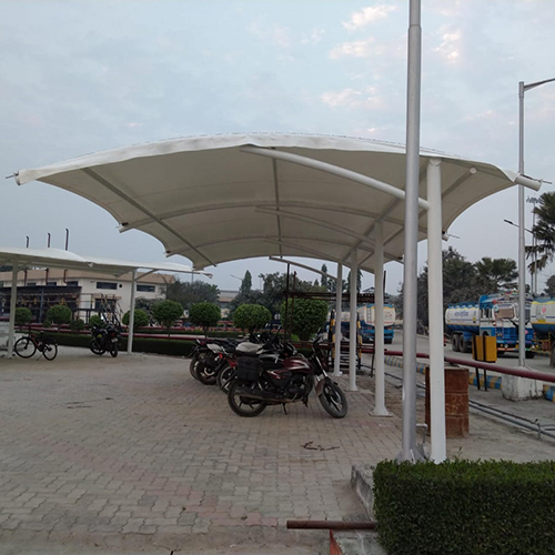 Waterproof Car Parking Tensile Structure - Color: As Per Availability