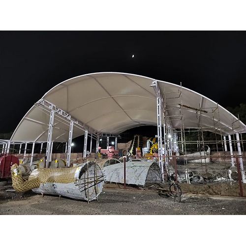 Waterproof Car Parking Tensile Structure - Color: As Per Availability