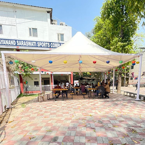 Portable Pagoda Tent - Color: As Per Availability