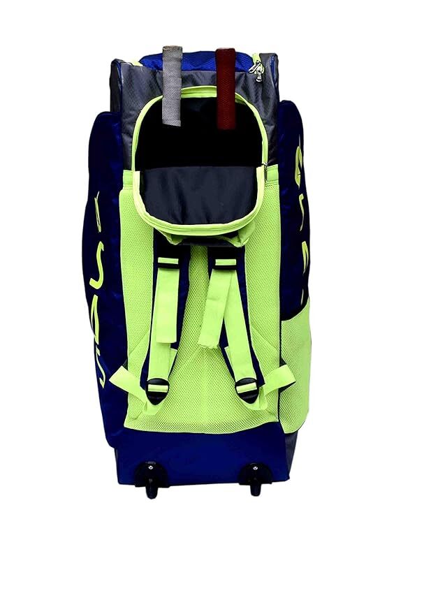Sas Sports Cricket Pro Wheel Kit Bag (Blue)-senior