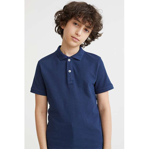 Boys Polo T-Shirts - Color: Blue