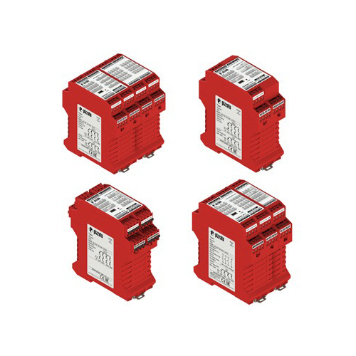 Industrial Safety Relay - Color: Black And Grey