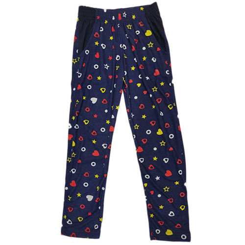 Blue Overall Print Lower