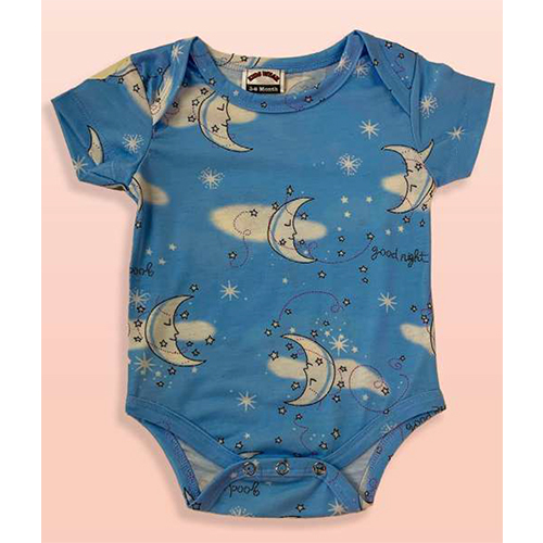 Blue Kids Cotton Rompers
