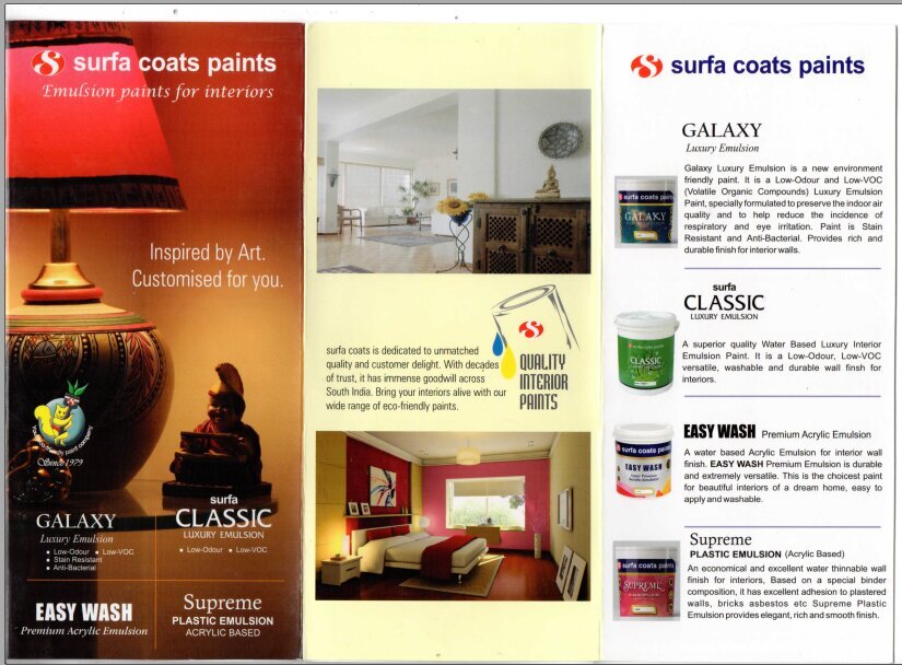 Surfa Easy Wash - Premium Interior Emulsion Paint