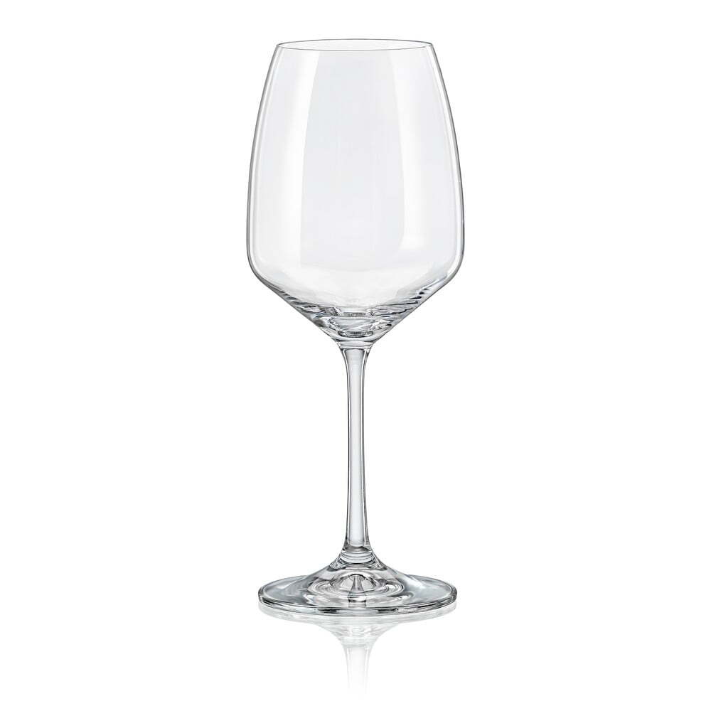 Bohemia Crystal Imported Premium Gisselle Red Wine Glass Set 455ml 16 Ozset Of 6 - Color: Transparent