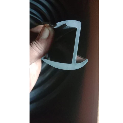 Refrigerator Container Door Gasket - Epdm Material, 3 Meter Length, Black Color | Industrial Application, Durable Usage