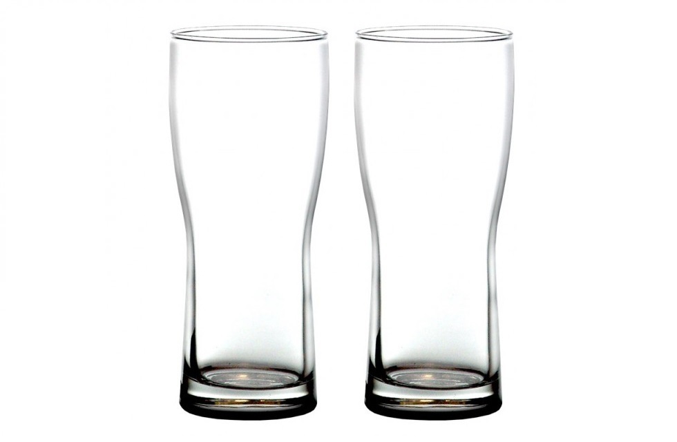 Smartserve Iceburg Imported Beer Pilsner Glass Set 360ml Set Of 2 - Color: Transparent