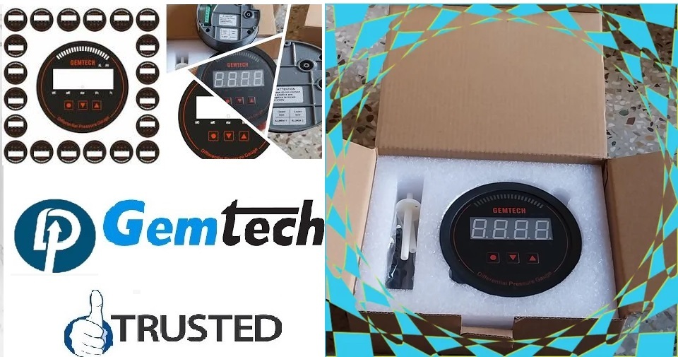 Gemtech Series 3000 Digital Pressure Gauge With Alarm Range 30-0-30 Pascal Bhadohi(lok Sabha Constituency) - Accuracy: A 1 %