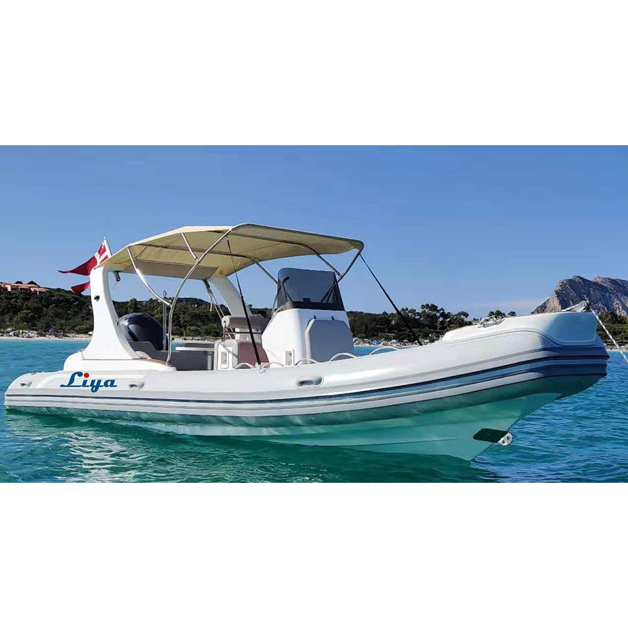 Liya 6.6m Fashion Design Popular Semi Rigid Inflatable Boat