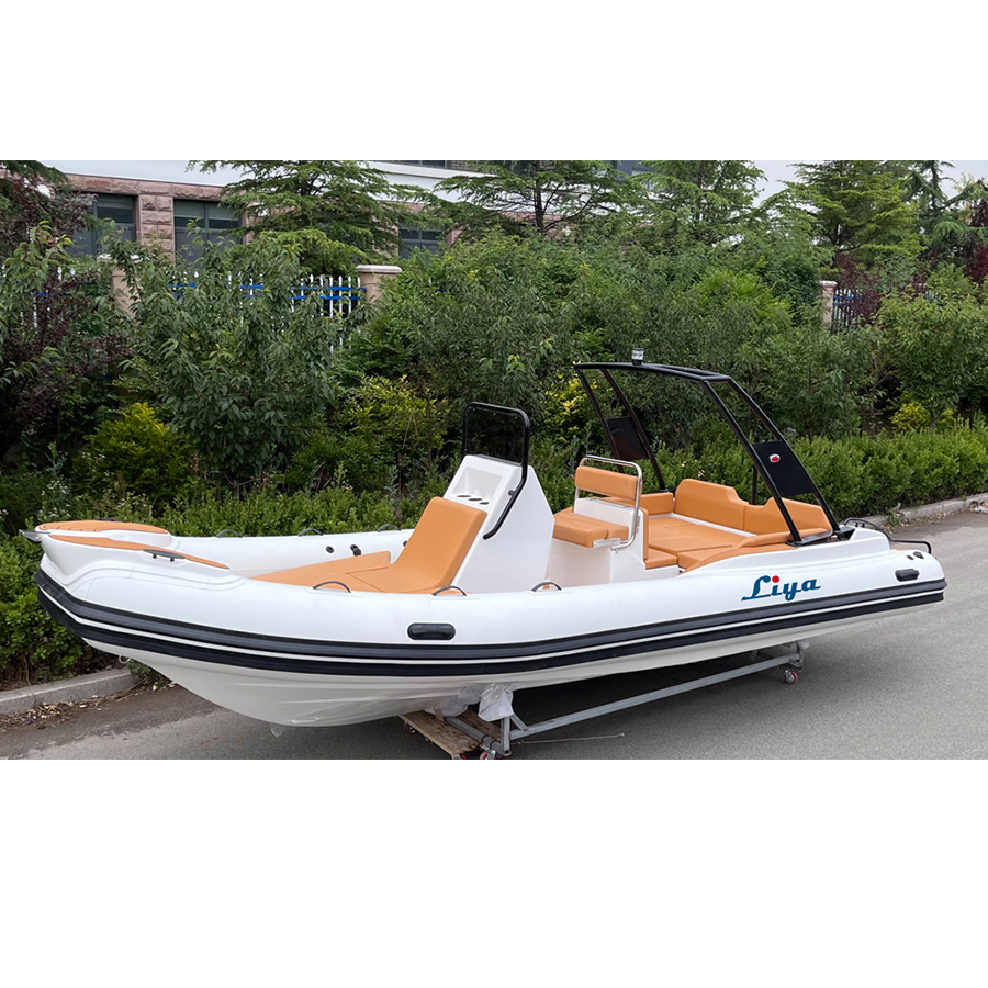 Liya 6.6m Fashion Design Popular Semi Rigid Inflatable Boat