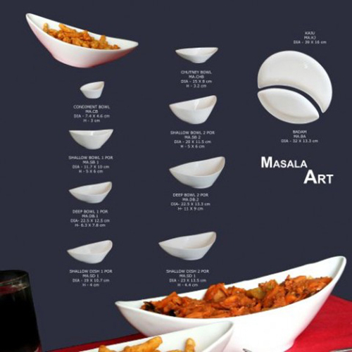 Ceramic Bowl - Durable Clay-based Material, Versatile Design For Serving And Consuming Food