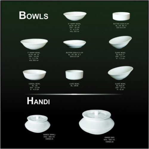 Ceramic Unique Design Bowls - Durable Stoneware Material, Microwave & Dishwasher Safe | Versatile Sizes For Serving, Elegant Glazed Finish