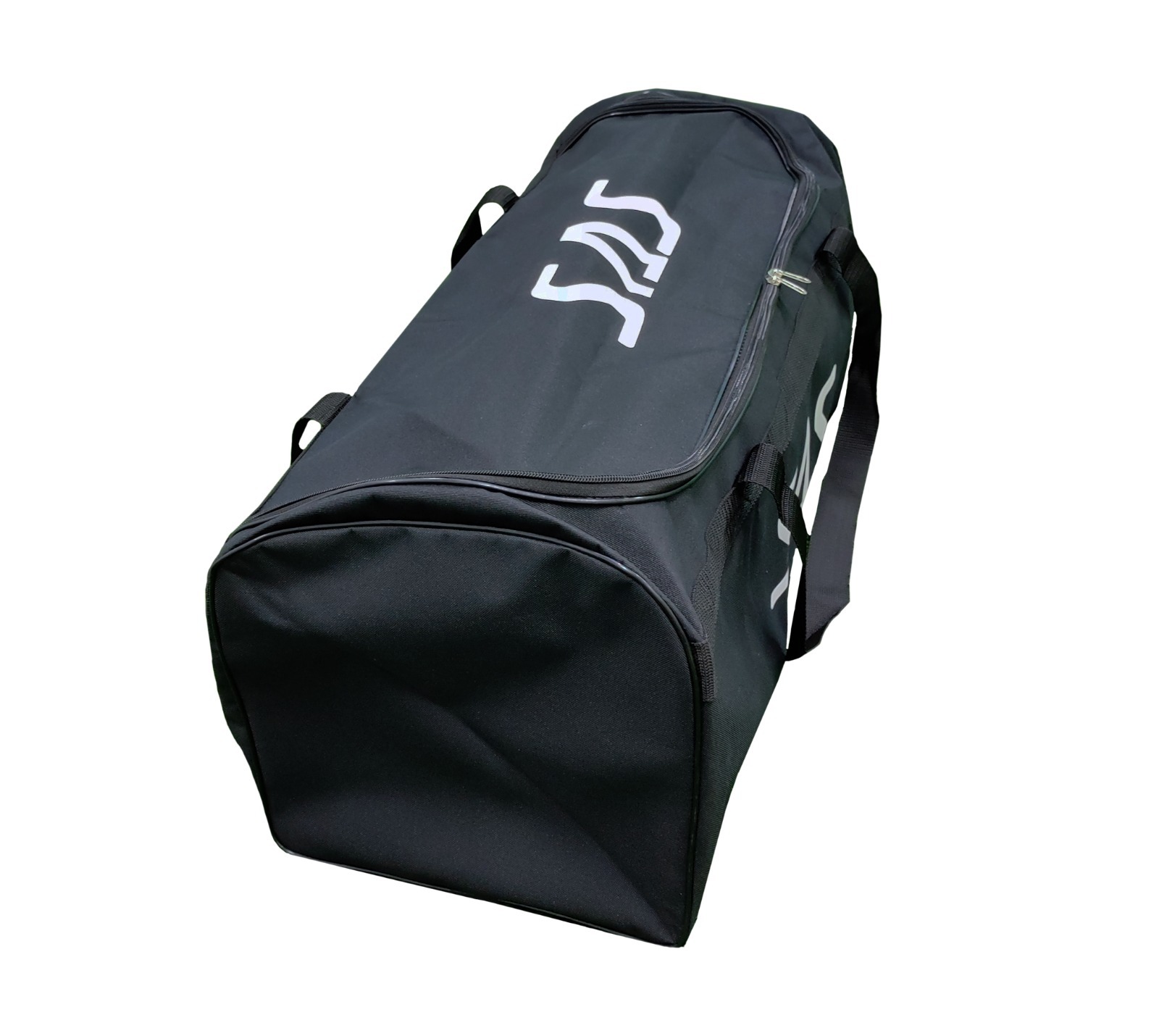 Sas Sports Cricket Cover Drive Bag - Fiber Material Spacious Design Black Color | Waterproof Dustproof Extra Durable For Heavy Cricket Accessories