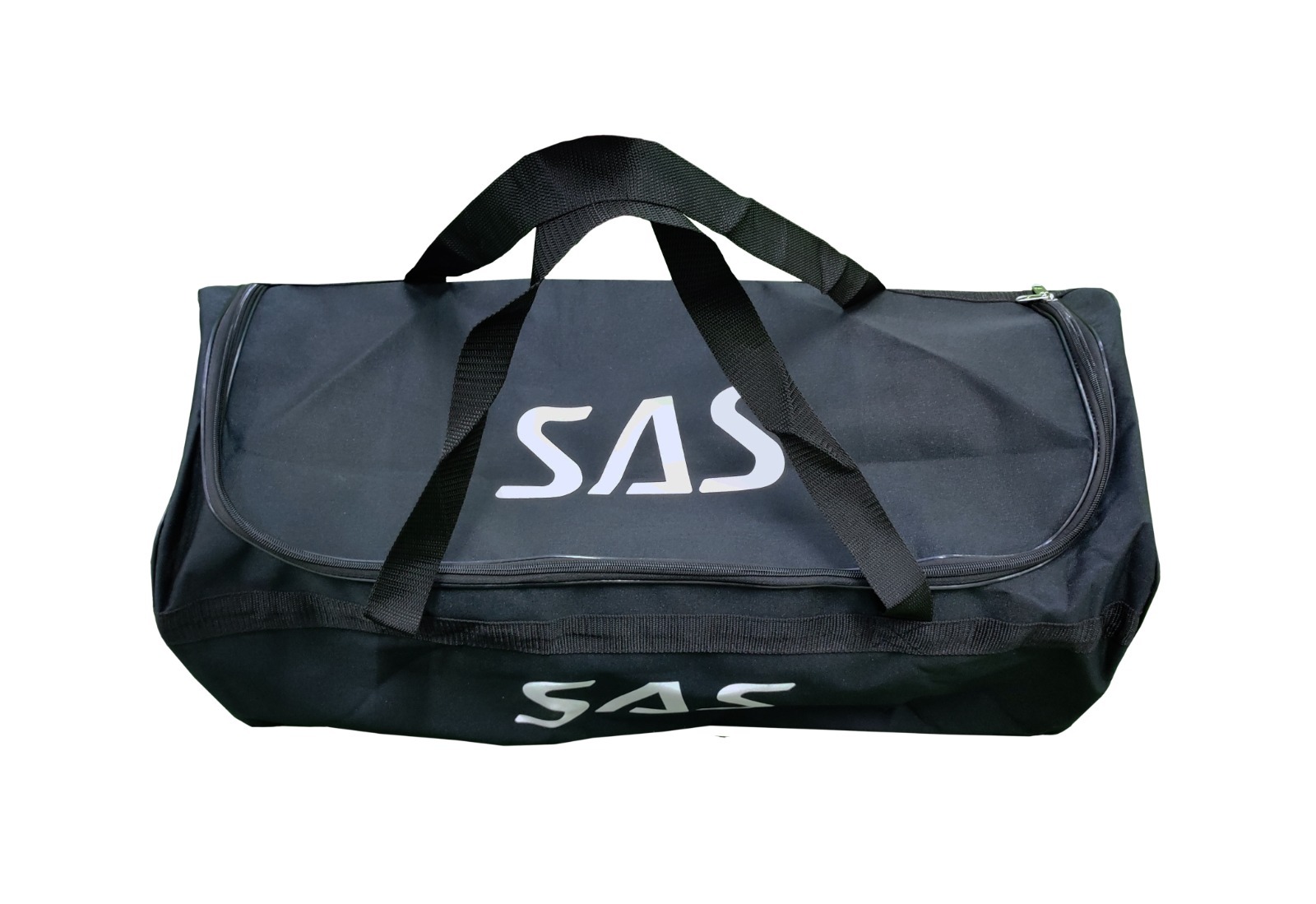 Sas Sports Cricket Cover Drive Bag - Fiber Material Spacious Design Black Color | Waterproof Dustproof Extra Durable For Heavy Cricket Accessories