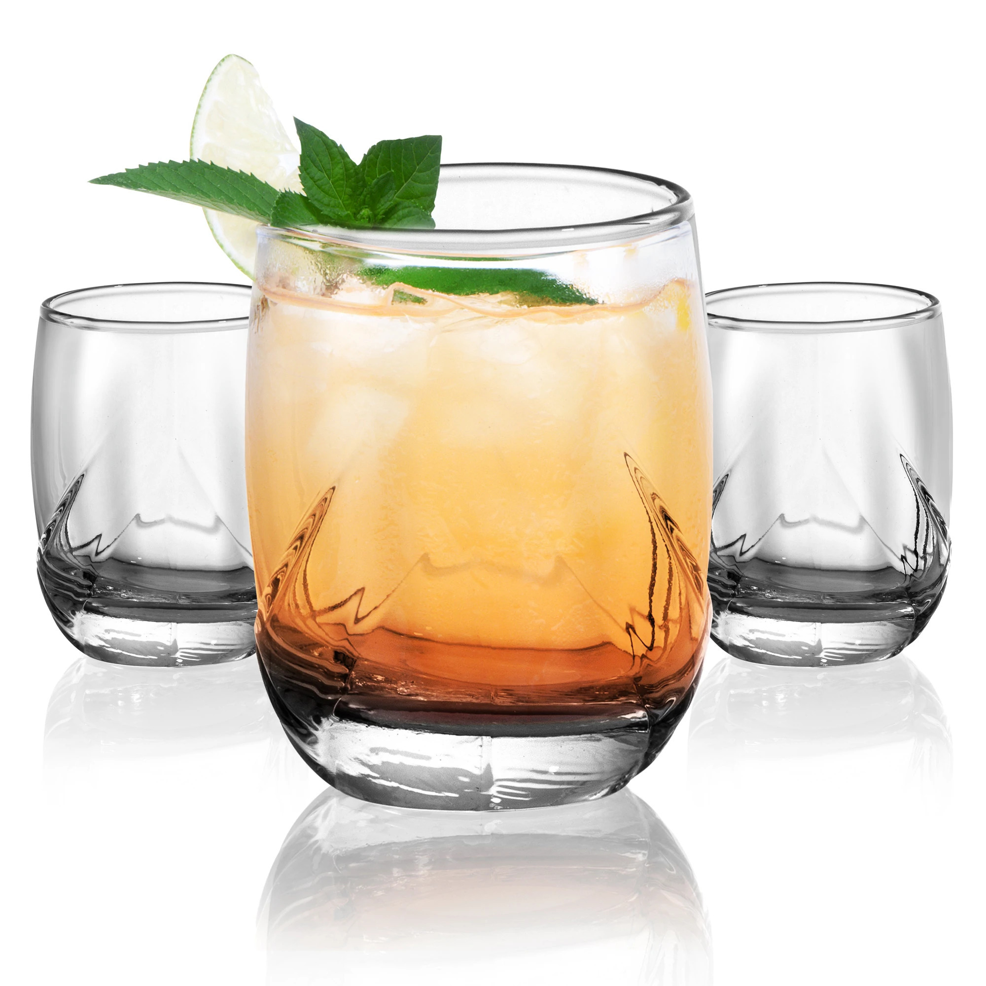 Uniglass Water And Juice Glass Set - 200ml Capacity, 6-piece Clear Soda Lime Glassware