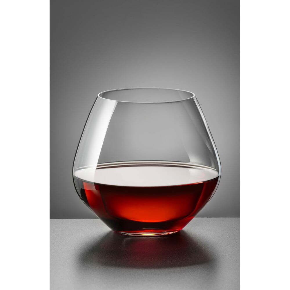 Bohemia Crystal Amoroso Imported Stemless Gin Cocktail Wine Glass Set 580ml Set Of 2 Gift Box - Color: Transparent