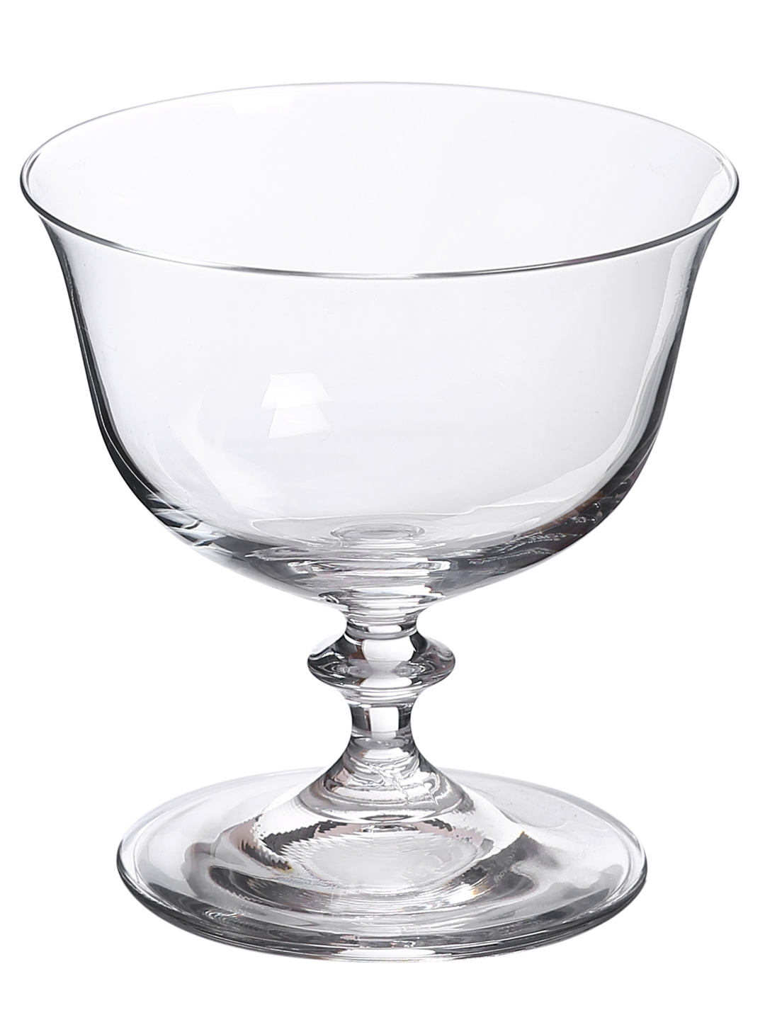 Ice Cream Cup Set Of 4 300 Ml Bohemia Crystal Angela Non Lead Crystal Glass - Color: Transparent