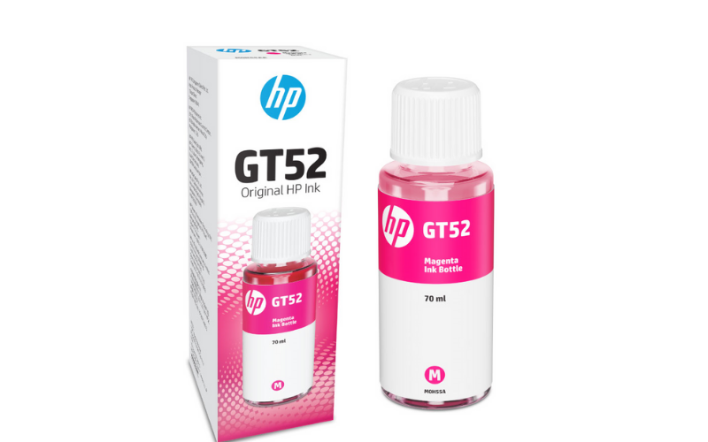 Hp Gt52 70-ml Magenta Original Ink Bottle