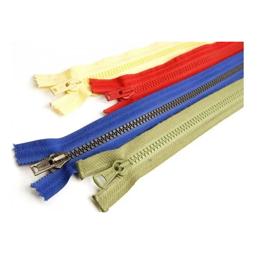 Jacket Metallic Zipper - Metal, 7 Inch Dimension, All Colors Available | Close-End Type, Effortless Glide Design, Single-Hand Operation