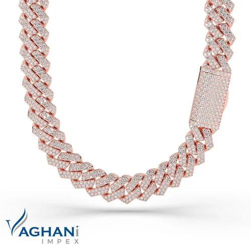 Cuban Diamond Link Chain