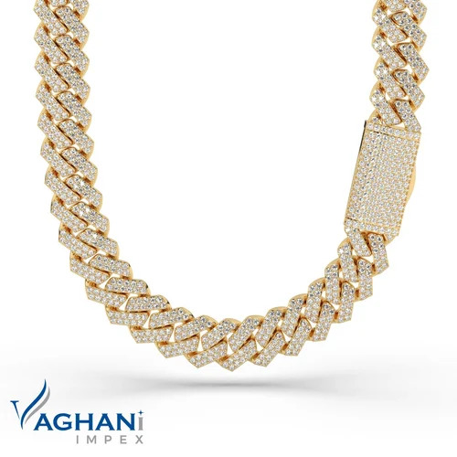 Cuban Diamond Link Chain