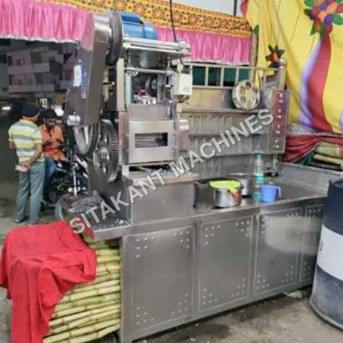 उच्च गुणवत्ता वाली टेबल टॉप गन्ने का रस मशीन