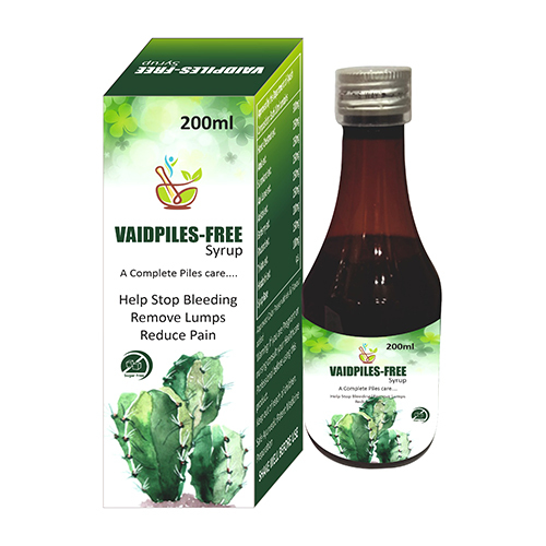 200 Ml A Complete Piles Care Syrup Age Group: For Adults
