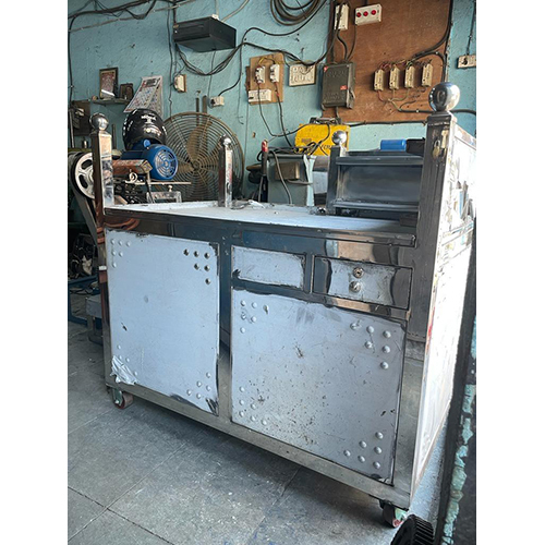 Mini Stainless Steel Display Counter - Color: As Per Requirement