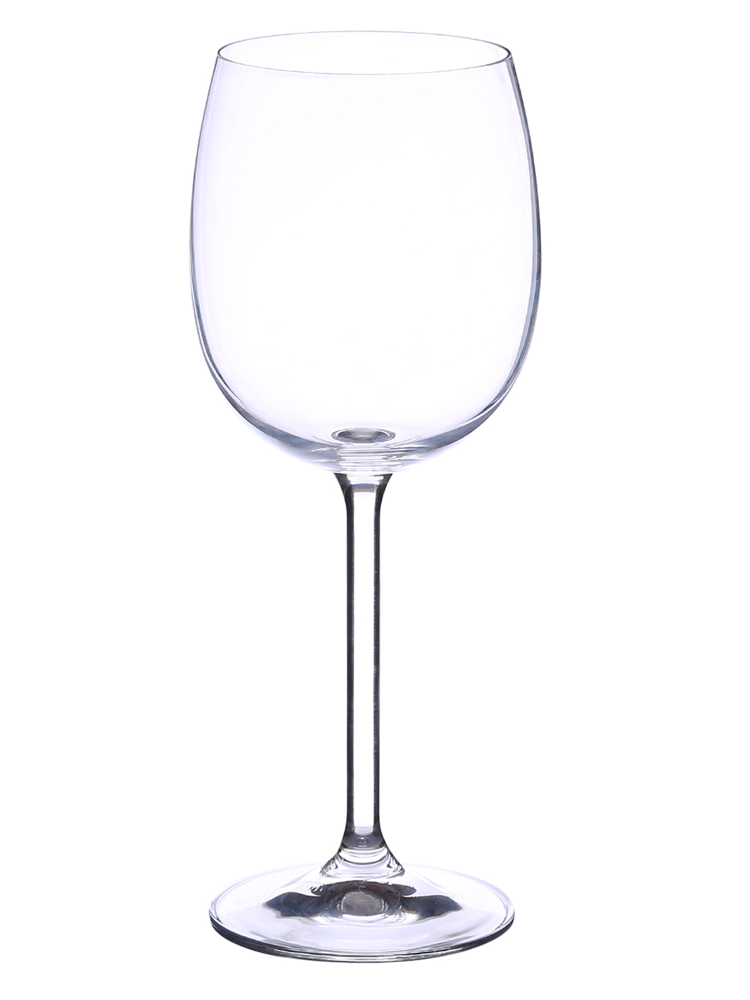 Bohemia Crystal Natalie Wine Glass Set - 350ml, Transparent Non Lead Crystal Glass With Elegant Smooth Rims And High Mechanical Resistance