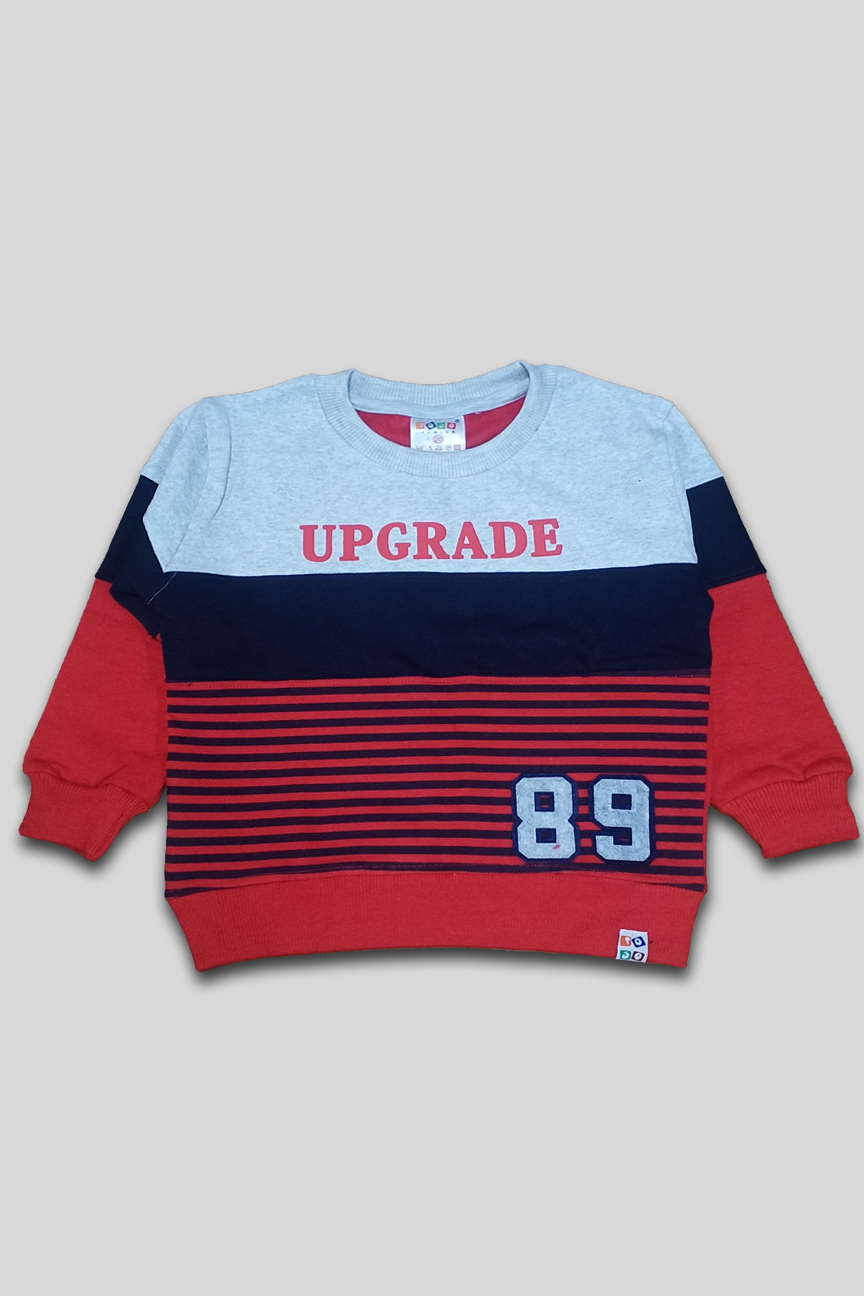 Kids Full Sleeve T-shirt - Customized Size 14-16, Multicolour Printed Design | Non-toxic, Washable, Trendy Unisex Winter Wear