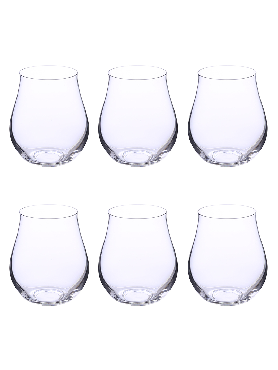 Wine Glass Set Bohemia Crystal Attimo 320 Ml Set Of 6 - Color: Transparent